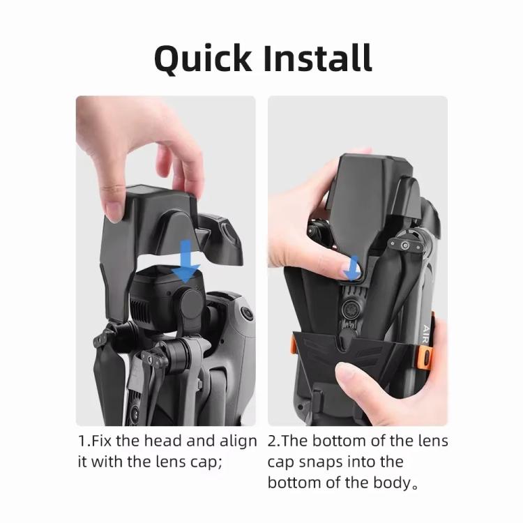 For DJI Air 3S BRDRC Lens Protective Cover Dustproof Anti-Knock Fixed Clip Gimbal Protector For DJI Air 3S BRDRC Lens Protective Cover Dustproof Anti-Knock Fixed Clip Gimbal Protector